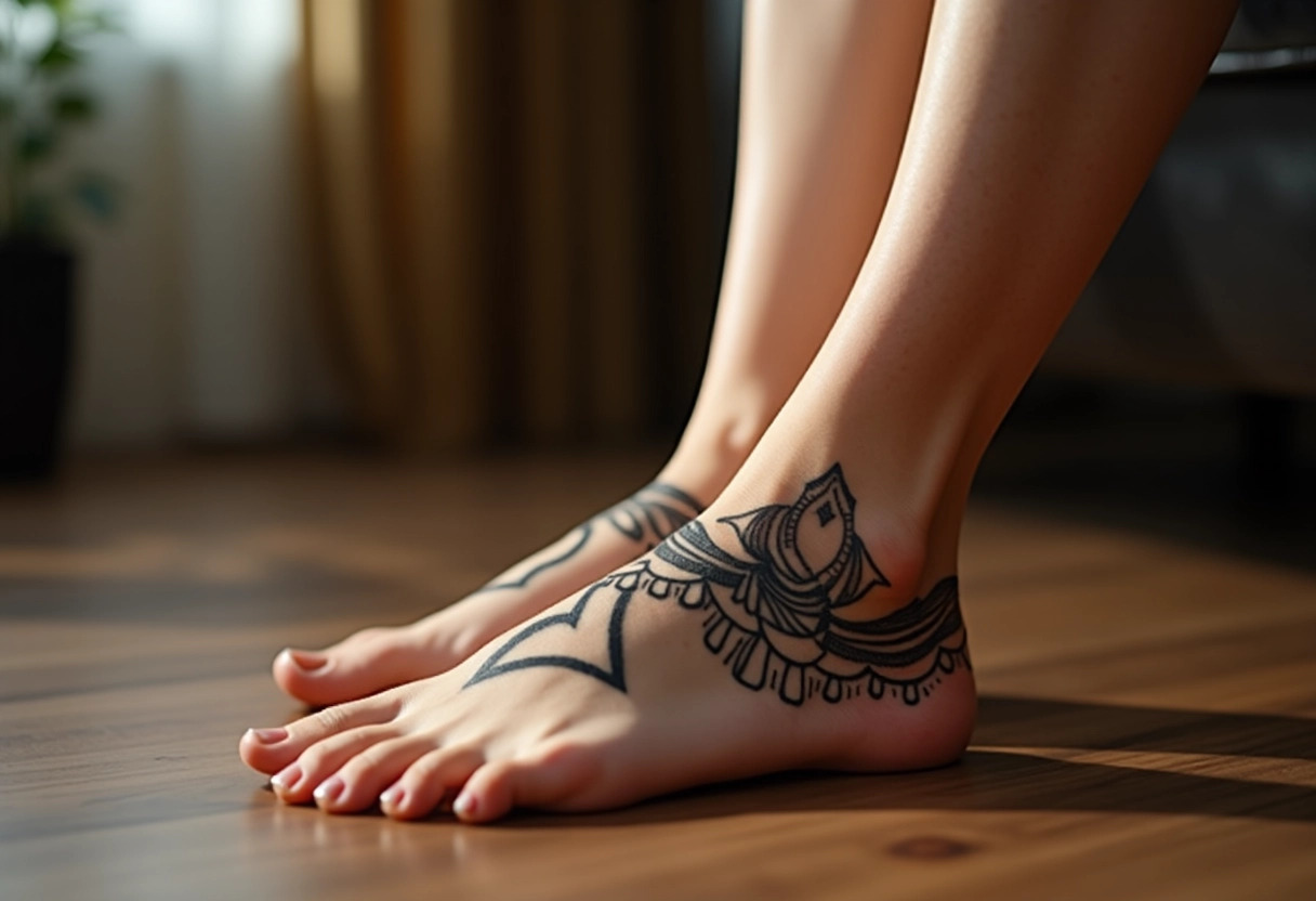 tatouage arabesque