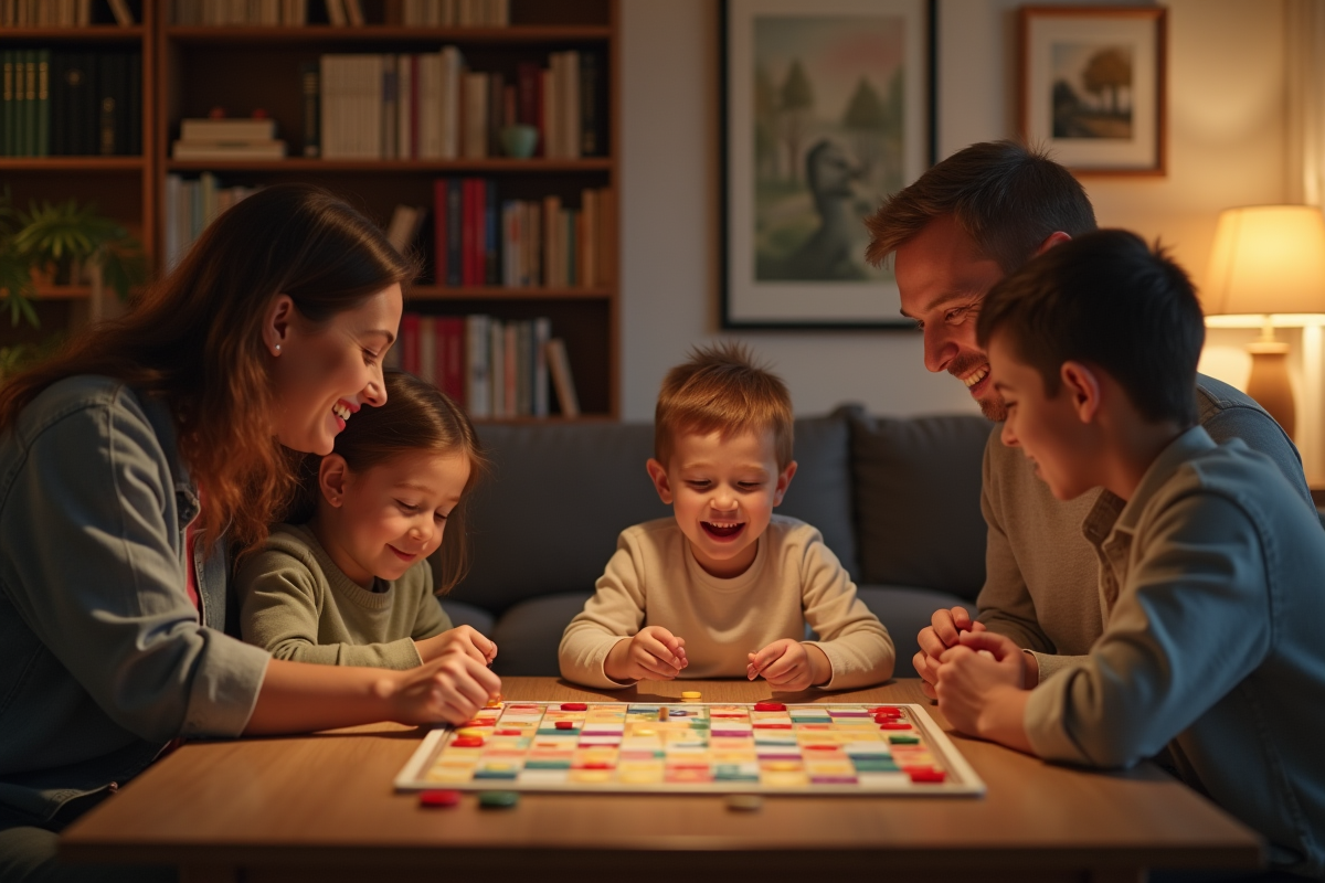 famille ensemble